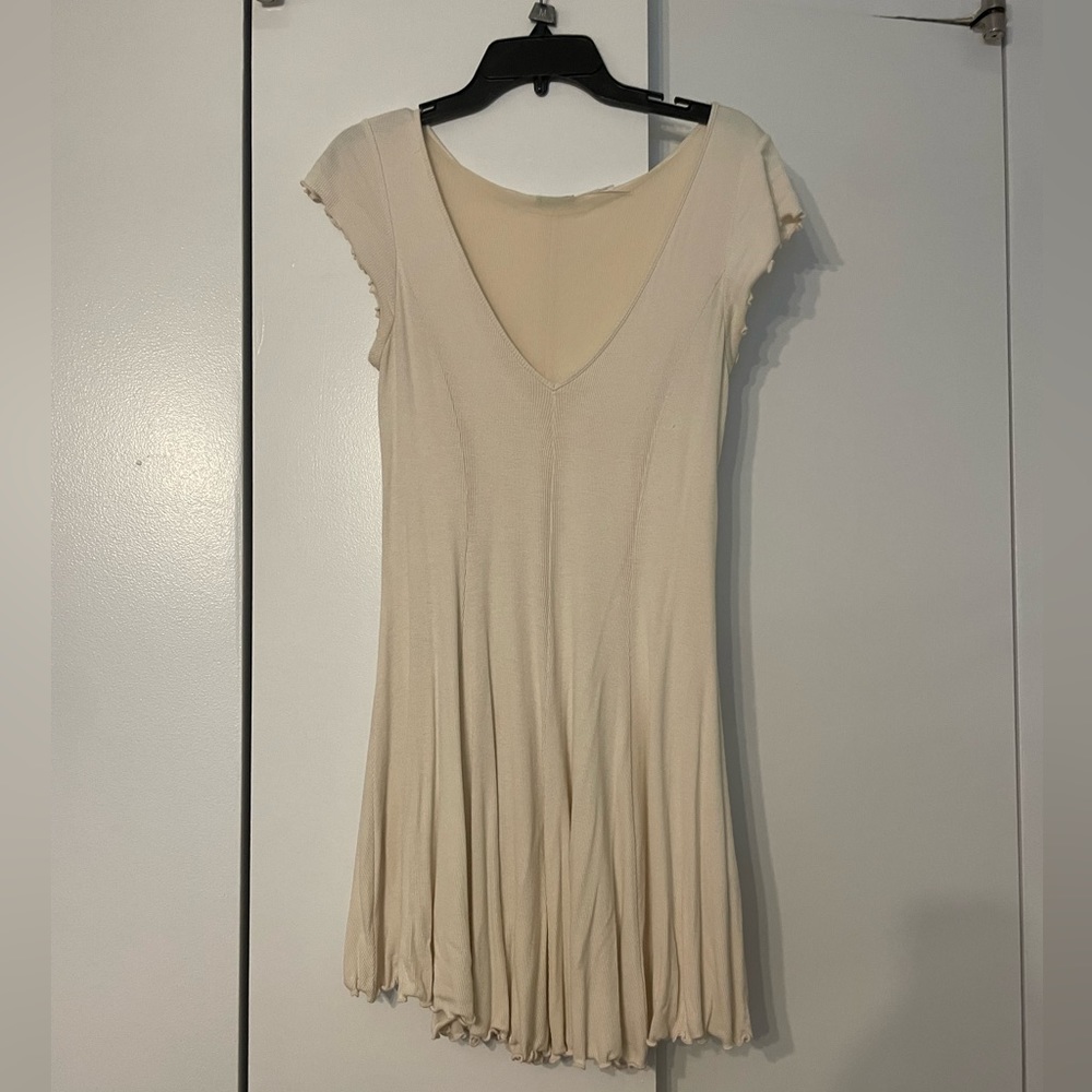 Kimchi Blue dress, cream colored (Medium)